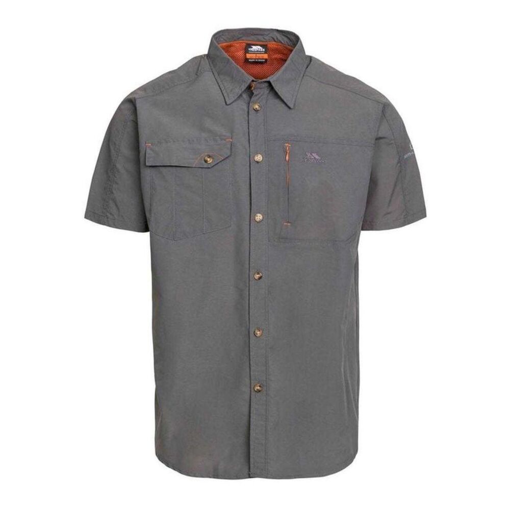 Trespass Mens Anti-Mosquito Shirt / Gray